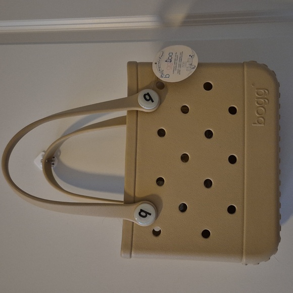 Bitty Bogg Bag Latte You Lots Nwt